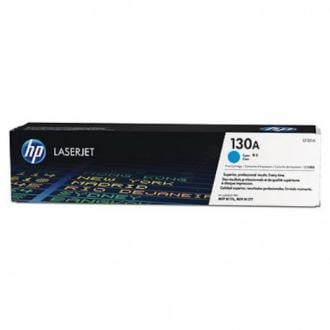 Tóner original HP 130A cian