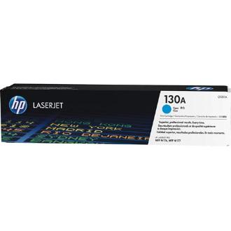 Tóner original HP 130A cian