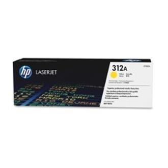 Tóner original HP 312A amarillo