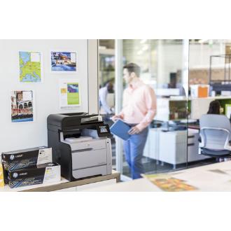 Tóner original HP 312A amarillo