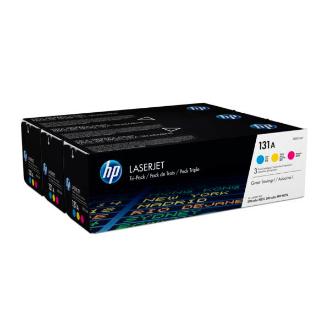 Pack 3 Tóner originales HP 131A colores