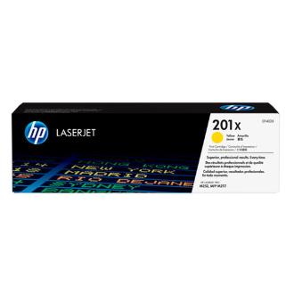 Tóner original HP 201X amarillo