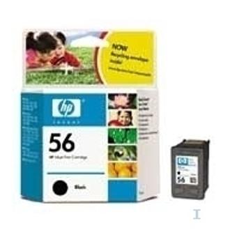 Cartucho original HP 56 negro