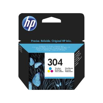 Cartucho original HP 304 color