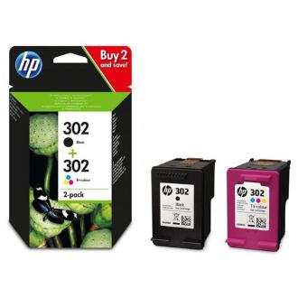Pack 2 cartuchos originales HP 302 color y negro