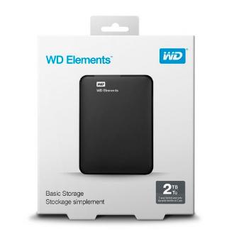 Disco externo WD 2TB 2.5" 3.0 Element SE negro
