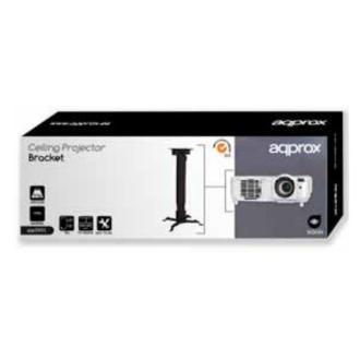 Soporte de techo para proyector Approx regulable negro