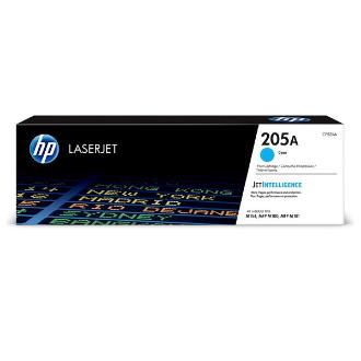 Tóner original HP 205A cian