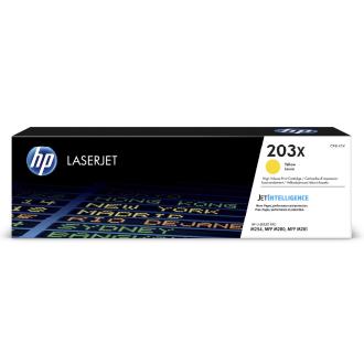 Tóner original HP 203X amarillo