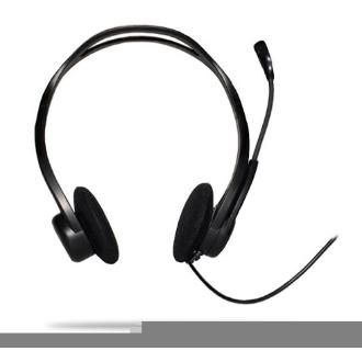 Auriculares Logitech PC960 USB negro