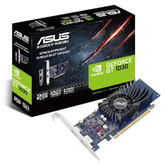 Tarjeta gráfica Asus GT-1030 2gb Gddr5 (ventilador)