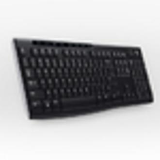 Teclado inalámbrico Logitech K270 USB negro