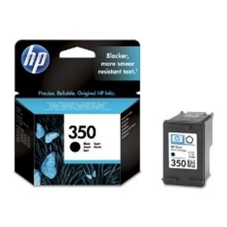 Cartucho original HP 350 negro