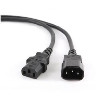 Cable de alimentación Gembird C13 a C14 1.8m negro