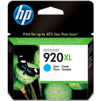 Cartucho original HP 920XL cian