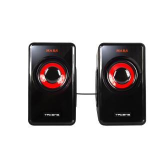 Altavoces 2.0 Mars Gaming MS1 10W RMS rojo negro