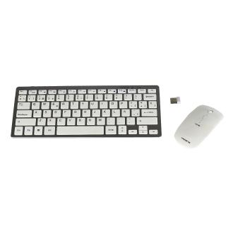 Teclado y ratón inalámbrico Tacens Levis V2 RF blanco