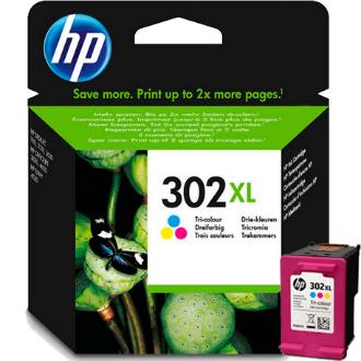 Cartucho original HP 302XL color