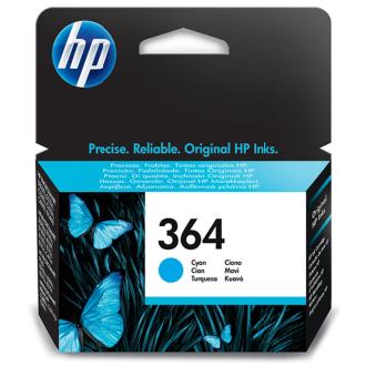 Cartucho original HP 364 cian