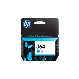 Cartucho original HP 364 cian