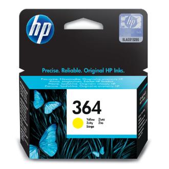 Cartucho original HP 364 amarillo