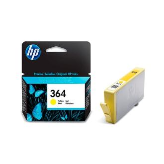 Cartucho original HP 364 amarillo