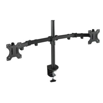 Soporte de mesa TooQ DB1232TN-B 13" a 32" 2 pantallas con brazo