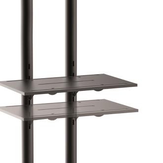 Soporte de suelo con ruedas TooQ FS1470M-B 37" a 70" negro