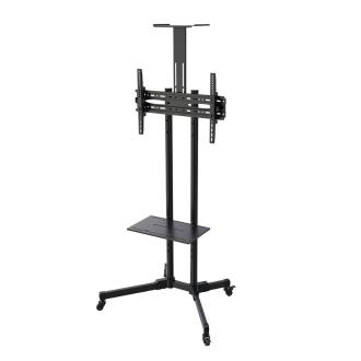 Soporte de suelo con ruedas TooQ FS1470M-B 37" a 70" negro