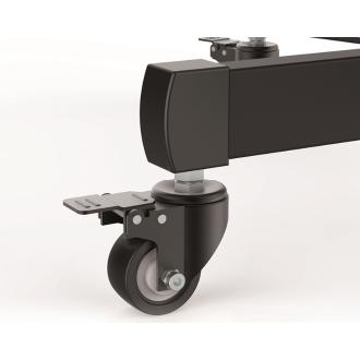 Soporte de suelo con ruedas TooQ FS1470M-B 37" a 70" negro