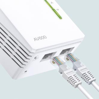 TP-Link Powerline 600Mbps extensor WiFi 300Mbps