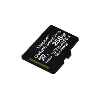 Memoria microSD Kingston 256GB Canvas Select Plus con adaptador