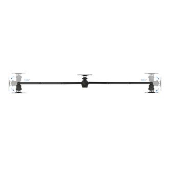 SOPORTE MESA TOOQ DB1327TN-B 3 MONIT. 13" A 27"