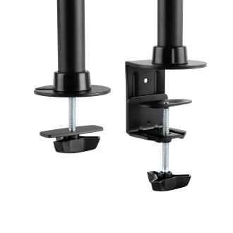 SOPORTE MESA TOOQ DB1327TN-B 3 MONIT. 13" A 27"