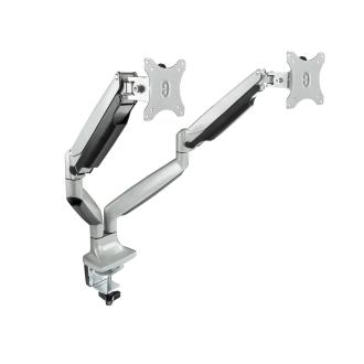 SOPORTE MESA TOOQ DB3132TNR-S 13" A 32" 2 BRAZOS