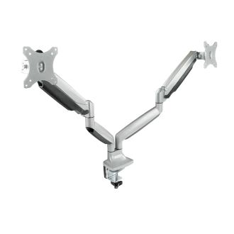SOPORTE MESA TOOQ DB3132TNR-S 13" A 32" 2 BRAZOS