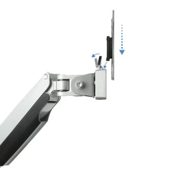 SOPORTE MESA TOOQ DB3132TNR-S 13" A 32" 2 BRAZOS