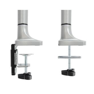 Soporte de mesa TooQ DB3032TNR-S 13" a 32" con brazo plata