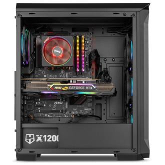 Caja Nox Hummer Quantum ATX negra ARGB