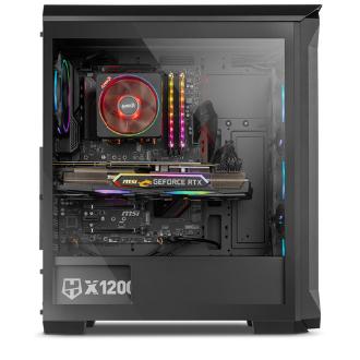 Caja Nox Hummer Quantum ATX negra ARGB