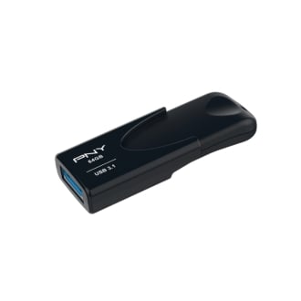 MEMORIA USB 3.1 PNY ATTACHE 64GB NEGRO
