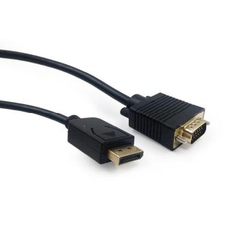 Cable Gembird DisplayPort macho a VGA macho 1.8m negro