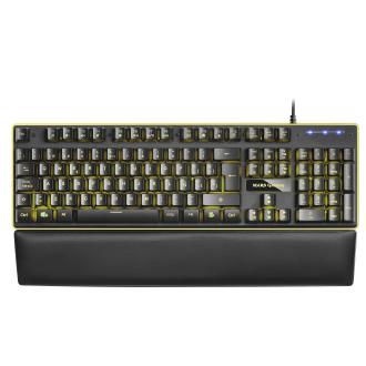 Teclado Mars Gaming MK320 H-Mechanical Red RGB