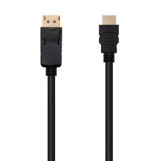 Cable Nanocable DisplayPort macho A HDMI macho 2m negro