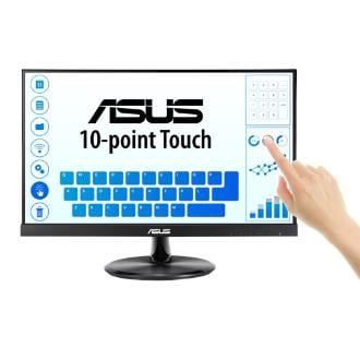Monitor Profesional Táctil Asus VT229H 21.5"/ Full HD/ Multimedia/ Negro