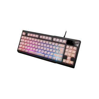 Teclado H-mecánico TKL Mars Gaming MKAXE con reposamuñecas