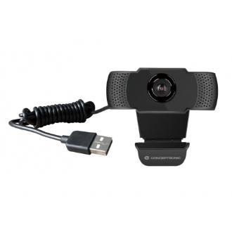 Webcam FHD Conceptronic 3.6mm con micrófono 90º