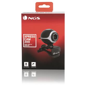 Webcam NGS Xpress Cam 300 5MPx negro