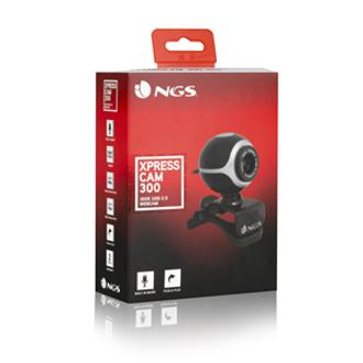 Webcam NGS Xpress Cam 300 5MPx negro