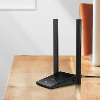 Adaptador WiFi USB TP-Link Archer T4U Plus con 2 antenas